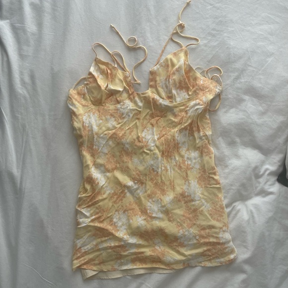 Yellow floral dress - Picture 2 of 3